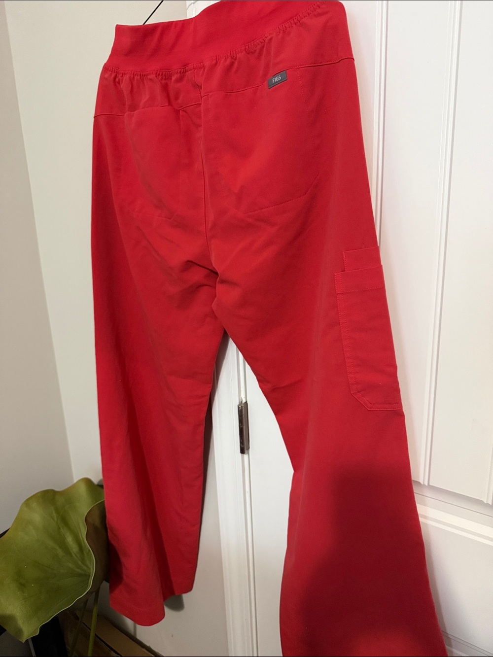 Women’s Red Drawstring Pants - Picture 3 of 5